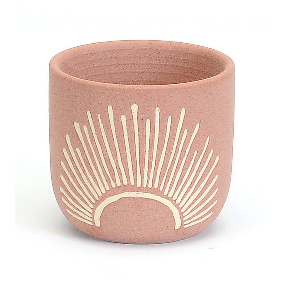 SMALL SUNBURST POT