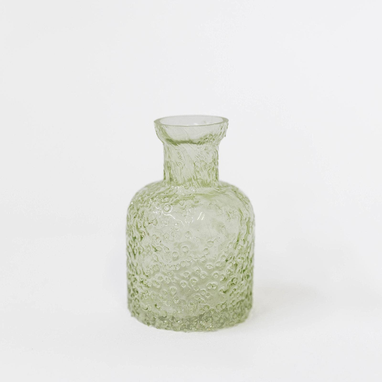 Textured Glass Bottle