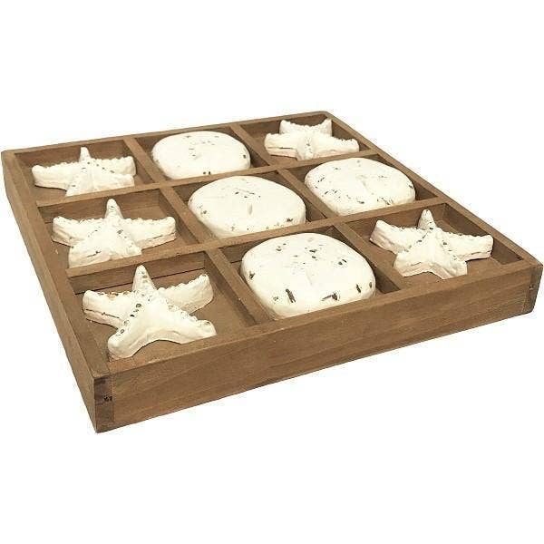 Wooden Tic Tac Toe Game