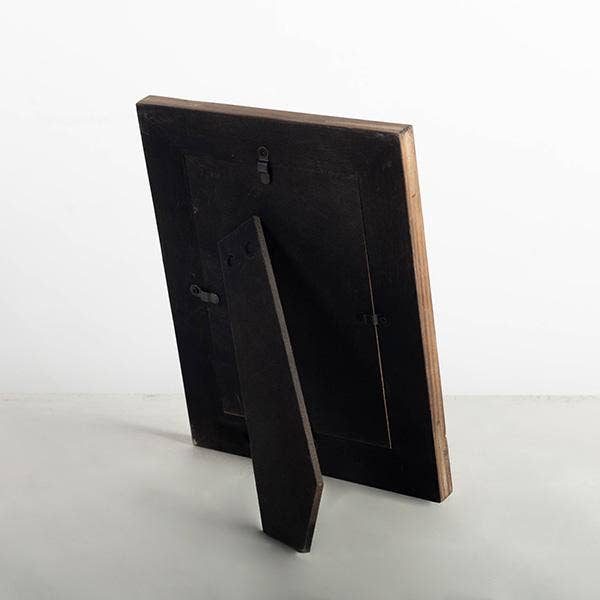 Vintage, Wooden Picture Frame With Stand