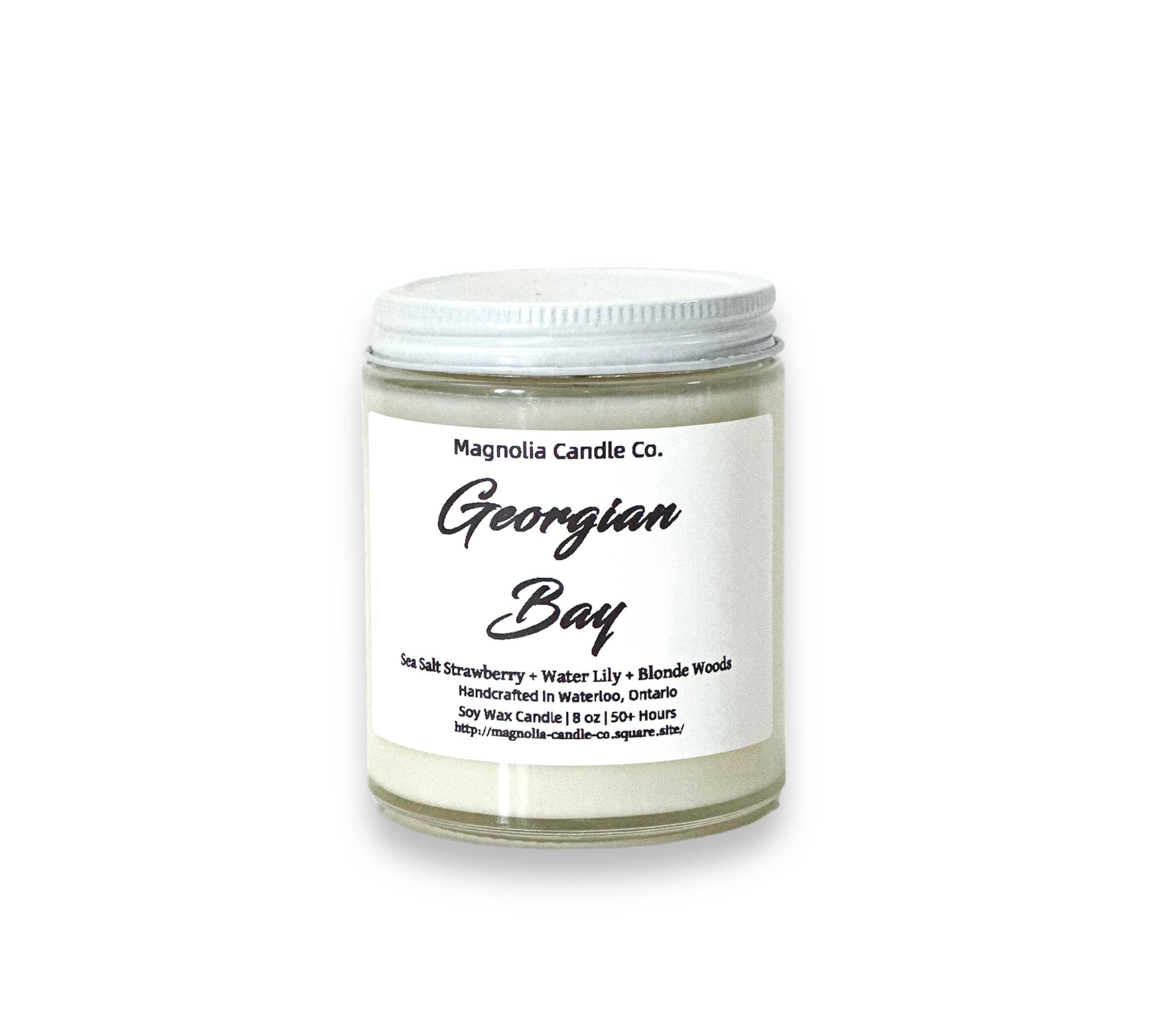 Georgian Bay -  Soy Candle - Clear Glass Jar: 8 oz