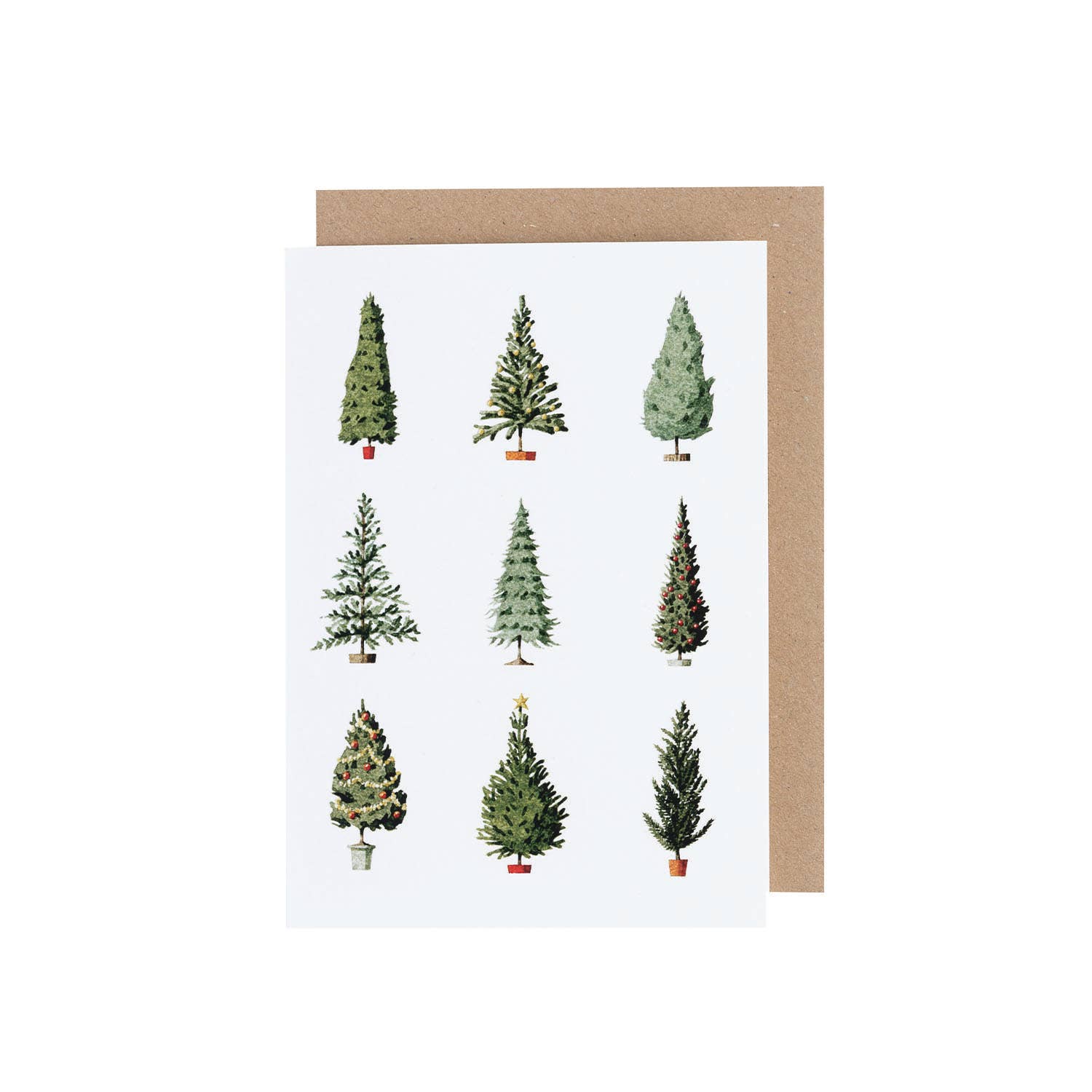 Christmas Tree Cards Boxed Set - Pack of 10