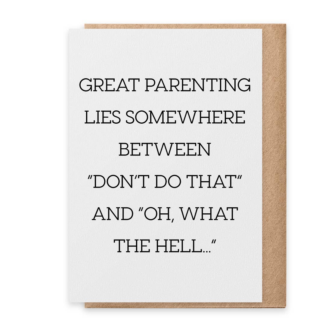 Great Parenting - Greeting Card